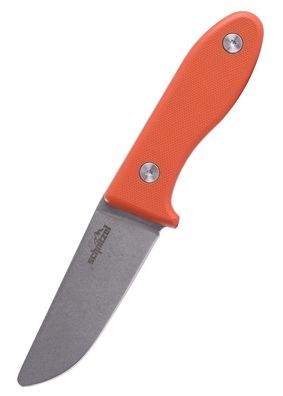 Schnitzel UNU Kinderschnitzmesser mit Orange G10 Griff
