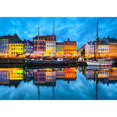 ENJOY Puzzle Alter Kopenhagener Hafen 1000 Teile