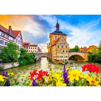 ENJOY Puzzle Altstadt Bamberg, Deutschland 1000 Teile