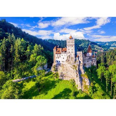 ENJOY Puzzle Schloss Bran im Sommer, Rumänien 1000 Teile