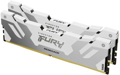 48GB DDR5 8000MT/S CL38 DIMM (KIT OF 2) FURY Renegade WHITE