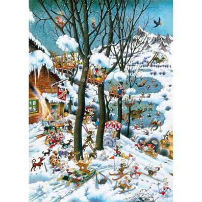 HEYE Puzzle Paradies: Im Winter 1000 Teile