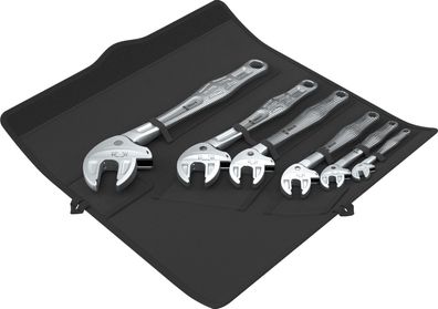 Wera 6004 Joker 6 Set 1 selbstjustierender Maulschlüssel 7-32 mm / 1/4" - 1 1/4"