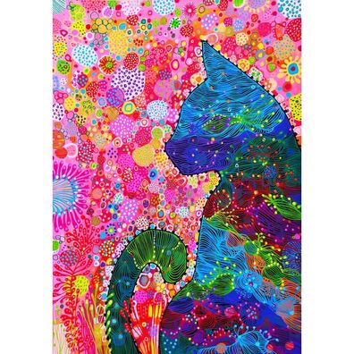 ENJOY Wandering Cat Puzzle 3000 Teile