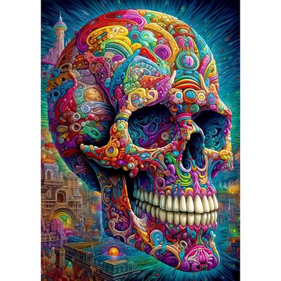 ENJOY Puzzle Original Totenkopf 1000 Teile