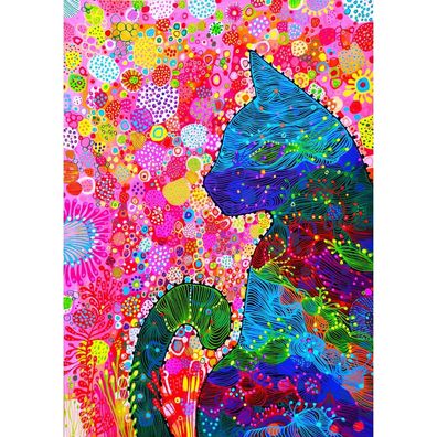 ENJOY Wandering Cat Puzzle 1500 Teile
