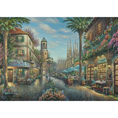Schmidt Puzzle The Gentleman' Cafe 1000 Teile