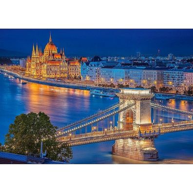 Castorland Puzzle Nacht Budapest 500 Teile