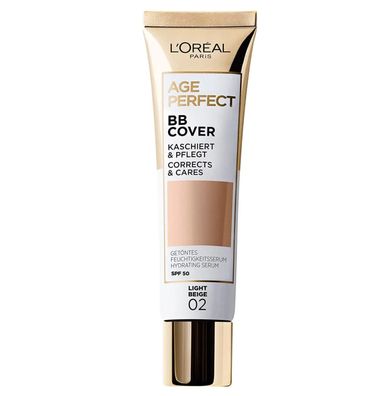 L´Oréal Paris Age Perfect BB Cover Correct & Cares 02 Light Beige SPF 50 30 ml