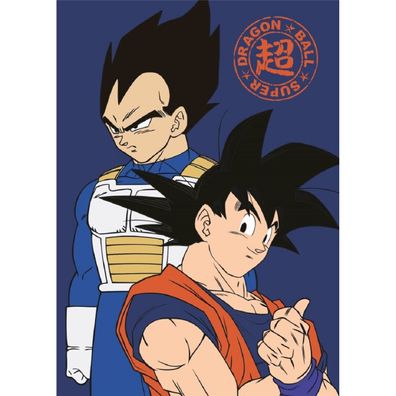 Dragon Ball Z Decke Weiche Fleecedecke 100x140 cm für Kinder & Erwachsene