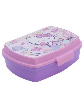 Hello Kitty Lunchbox Kinder Brotdose für Schule Freizeit und Ausflug