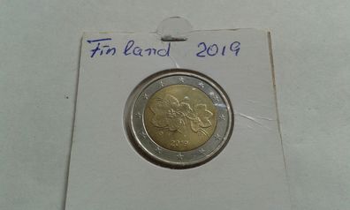 Original 2 euro 2019 Finnland Moltebeere bfr. aus Rolle 2€ 2019 Moltebeere