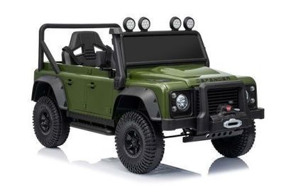 Kinderauto Land Rover Defender 110 SVX 4x4 Allrad, Jeep mit Lithumakku - 4x25 Watt