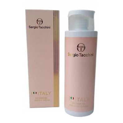 Sergio Tacchini I Love Italy Woman Parfümiertes Duschgel 400 ml ( rau)