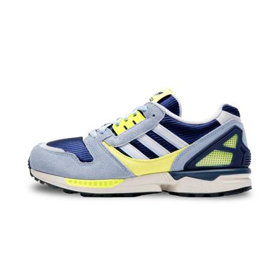 adidas ZX 8000 Dark Blue Solar Yellow - 47 1/3