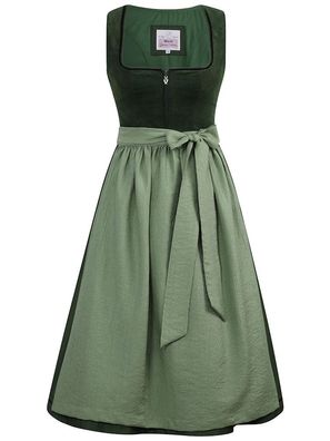 Dirndl Langenstein 70cm Länge flaschengrün