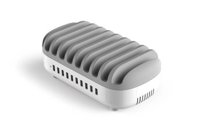 Compulocks 10 Ports USB Charging Dock Station With UK Plug - Ladestation - 120 Watt