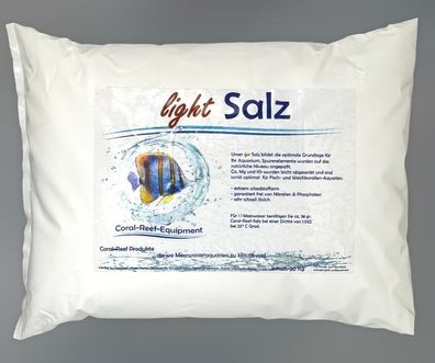 Coral Reef light 10kg Beutel - Salz für Meerwasser Fisch + Korallen Aquarium