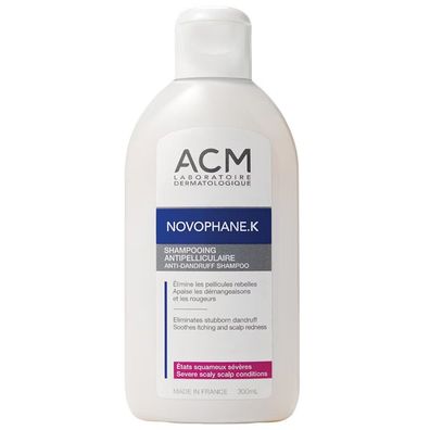 Laboratoire ACM, Novophane K, Haarshampoo, gegen Schuppen, 125 ml