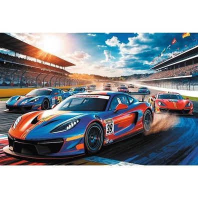 TREFL Puzzle Auto 100 dlks