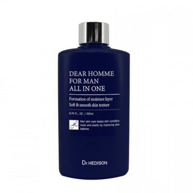Dr. Hedison, Dear Homme, Glättende Serumcreme, für das Gesicht, 200 ml