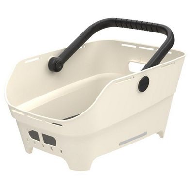 Hinterrad-Fahrradkorb Basil Cento Neo 46 x 23 x 14 cm - weiß