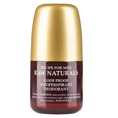Raw Naturals, Goof Proof, reizhemmend, Antitranspirant, für Männer, 60 ml