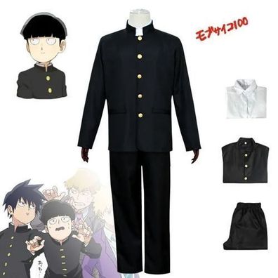 Mob Psycho Cosplay Kostém Uniform Outfit Set Anime Halloween Karneval