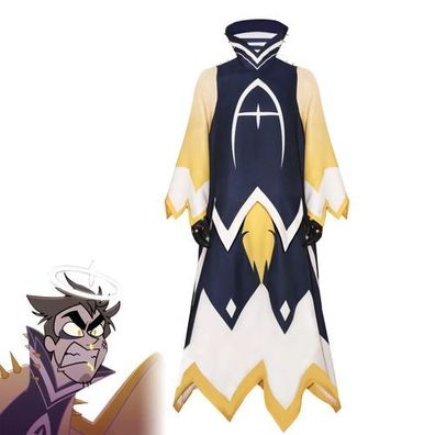 Adam Hazbin Cosplay Kostém Mantel Outfit Set Anime Halloween Karneval