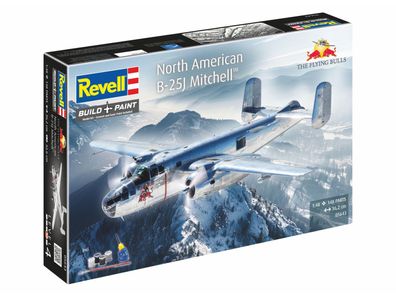 Revell B-25J Mitchell Geschenkset Flying Bulls 1:48 Revell 05643 Bausatz