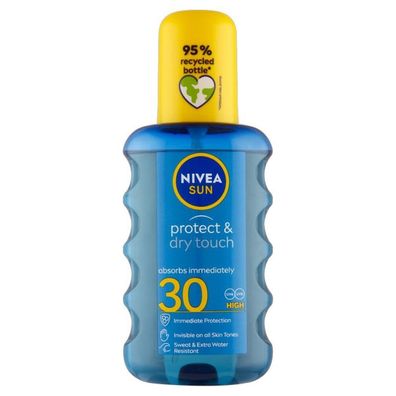 Sun Protect And Refresh Unsichtbares kühlendes Sonnenspray mit Spf30 Hoch 200ml