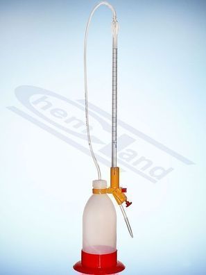 Schilling-Bürette 50:0,1 ml mit Streifen