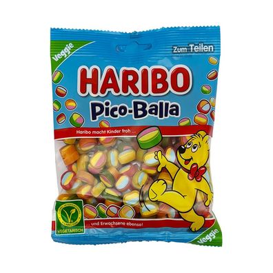HARIBO Pico-Balla Tüte Fruchtgummi mit Schaumzucker 160g