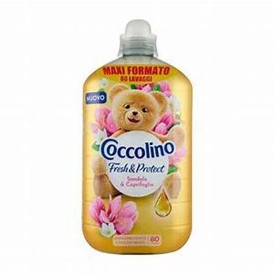 Coccolino Konzentrierter Weichspüler Duft Sandelholz & Geißblatt XXL 1850 ml Konzentr