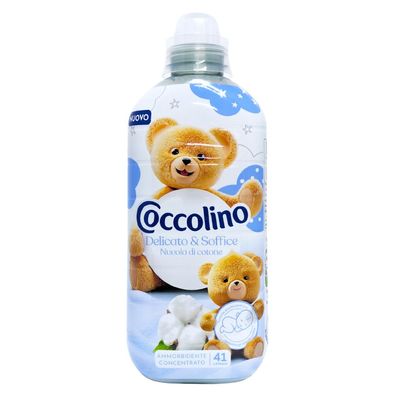 Coccolino Delicate & Soft Cotton Cloud Konzentrierter Weichspüler, 952 ml