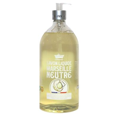 Les Petites Bains de Provence, Neutral, Duschgel, für empfindliche Haut, 1000 ml