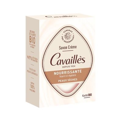 Roge Cavailles, Regenerierend, Karite, pflegend, Seifenriegel, 100 g
