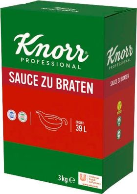 Knorr Eco Sauce zu Braten 3 kg (ergibt ca. 39 L)