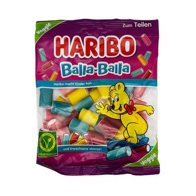 HARIBO Balla-Balla Tüte Fruchtgummi mit Schaumzucker 160g