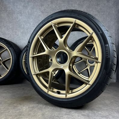 Porsche 992 GT3 S/T Felgen 20/21" Touring Original ZV Magnesium 992044686CG GOLD