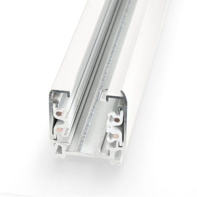 3-Phasen-Schien 1 m WEISS für LED Nextrack Komponenten 3-Phasen-Schienen-Set
