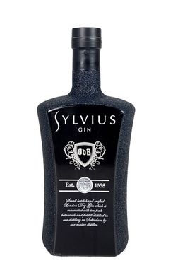 Sylvius Dutch Gin 0,7l 700ml (45% Vol) - Bling Bling Glitzer Glitzerflasche Fla