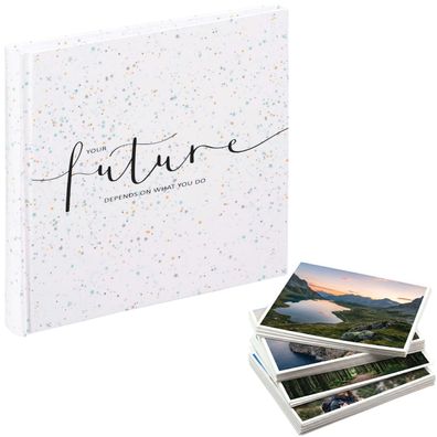 Hama Foto-Album Foto-Buch 30x Seiten 10x15 Bilder Fotos Einkleben + Gestalten