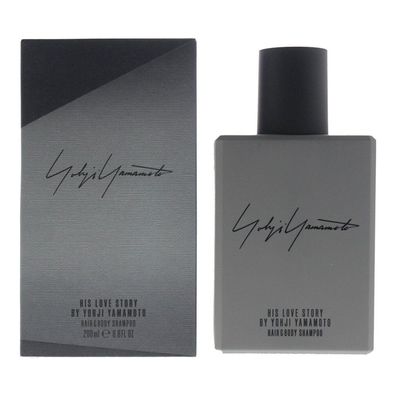 Yohji Yamamoto, His Love Story, Aromatic Spicy, Duschgel und Shampoo 2-in-1, 200 ml