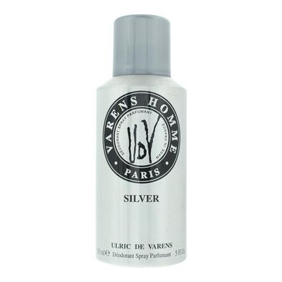 Ulric De Varens, UDV Silver, Deospray, für Herren, 150 ml