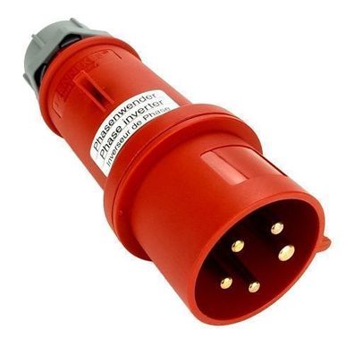 CEE Mennekes Phasenwender ProTOP 32A 5P 400V IP44 Typ 3322 Stecker