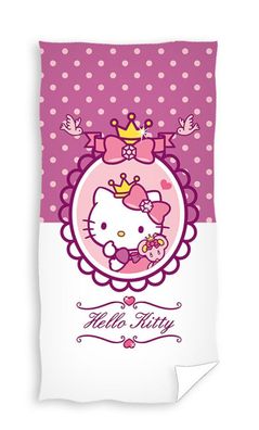 Hello Kitty Badetuch Strandtuch Duschtuch 70 x 140 cm