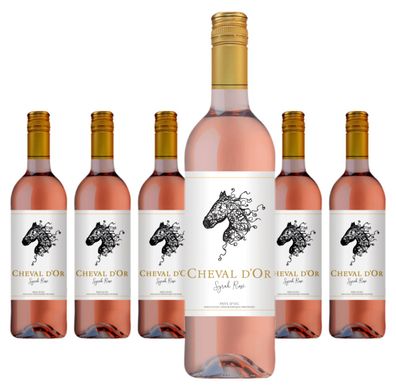6 x Cheval d'Or Syrah Rosé – 2025
