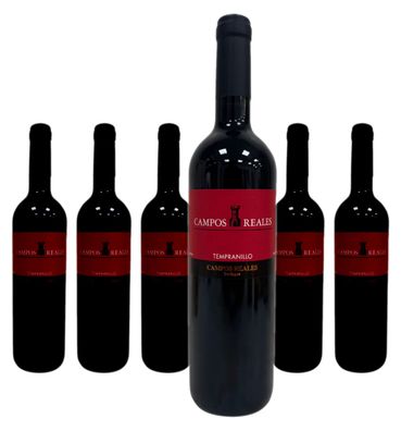6 x Bodegas Campos Reales Tempranillo – 2025