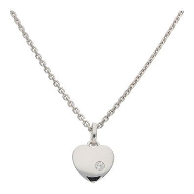 Herz Anhänger 925 Silber mit Zirkonia JL20-02-1362 JuwelmaLux
